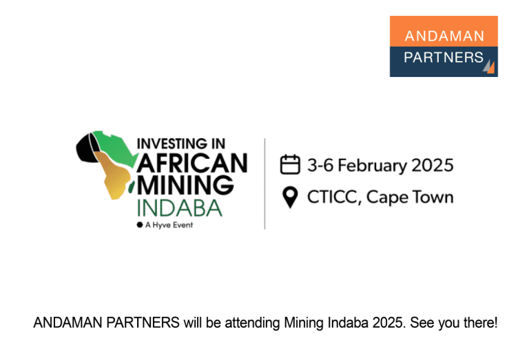 ANDAMAN PARTNERS to Attend African Mining Indaba 2025 in Cape Town