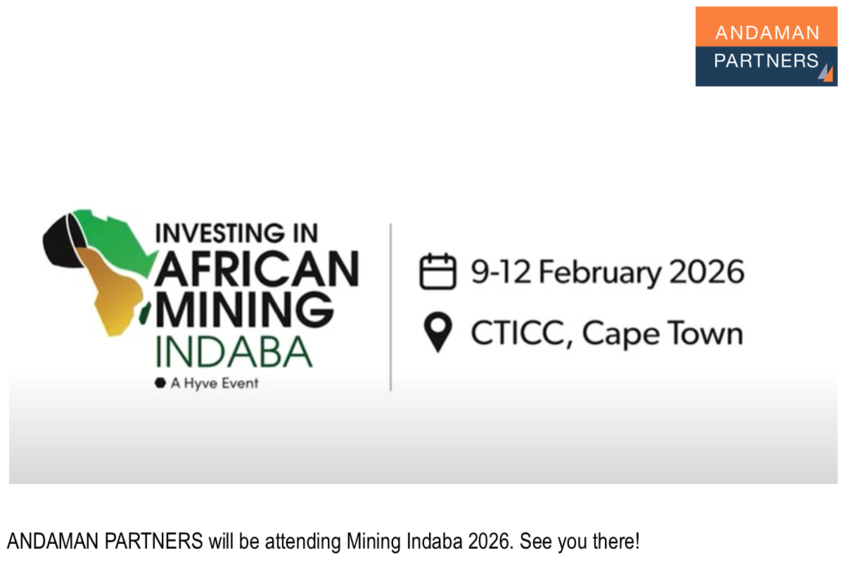 Read more about the article ANDAMAN PARTNERS to Attend Investing in African Mining Indaba 2026 in Cape Town