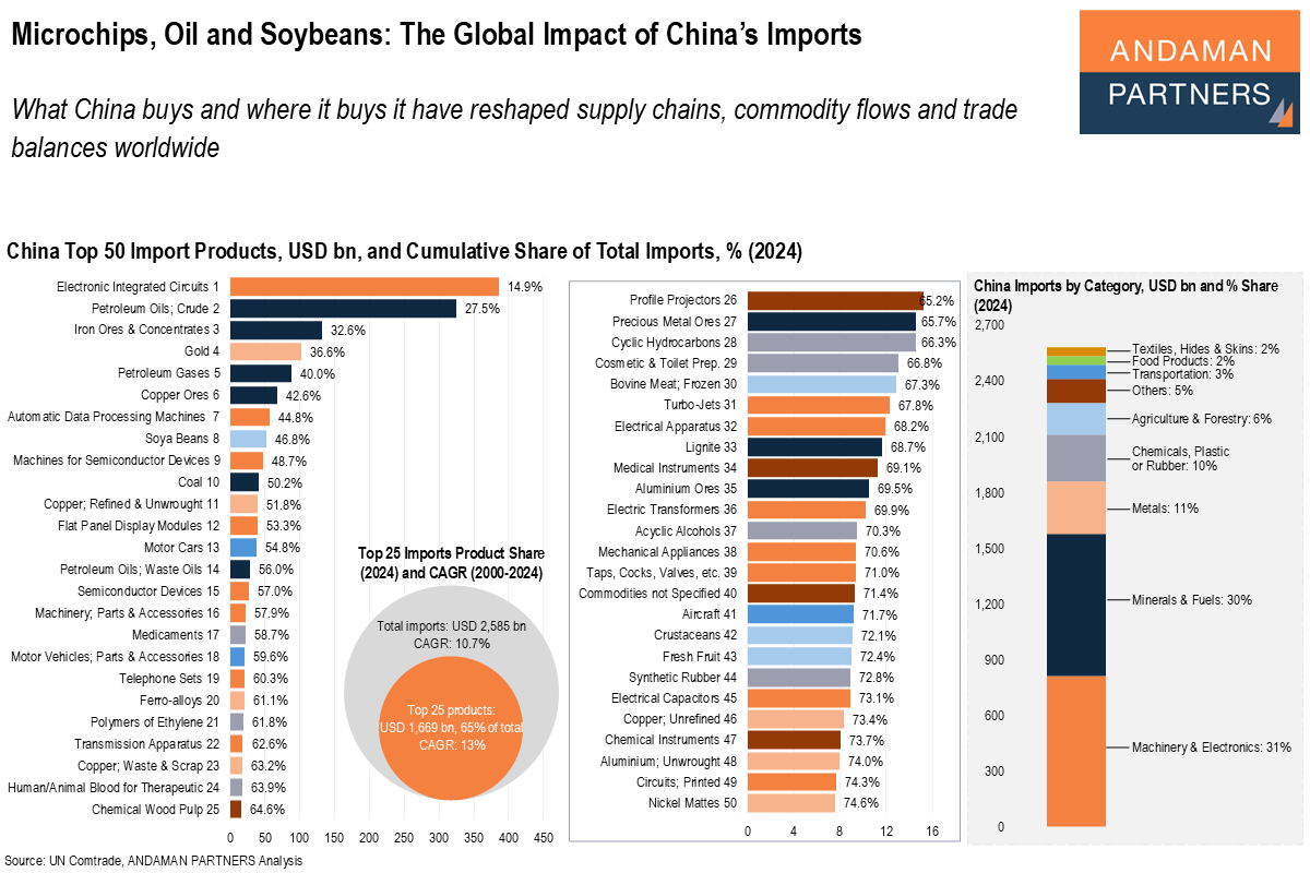Read more about the article Microchips, Oil and Soybeans: The Global Impact of China’s Imports